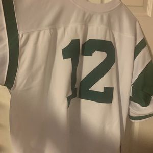 Joe Namath throw back jets jersey